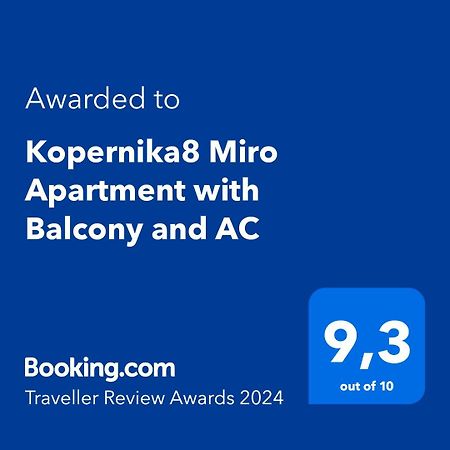 Kopernika8 Miro Apartment With Balcony And Ac Krakow Exterior photo
